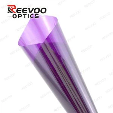 סרט מעוטר בדבק סגול לבית