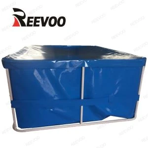 Pvc ברזנט טנקים דגים ניידים